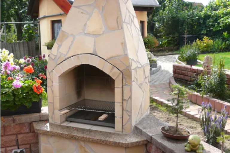 Beispielbild fertig aufgebauter Backofen