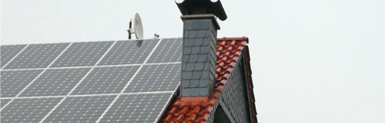 Beispielbild fertig eingebauter Schornstein