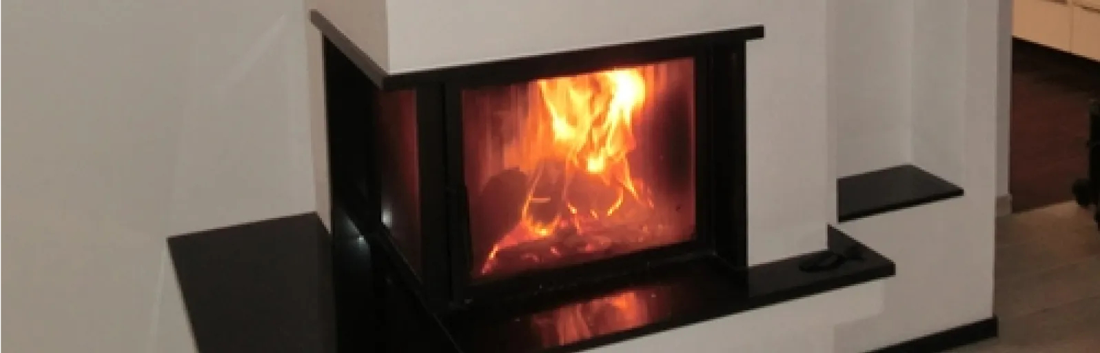Beispielbild fertig eingebauter Kamin
